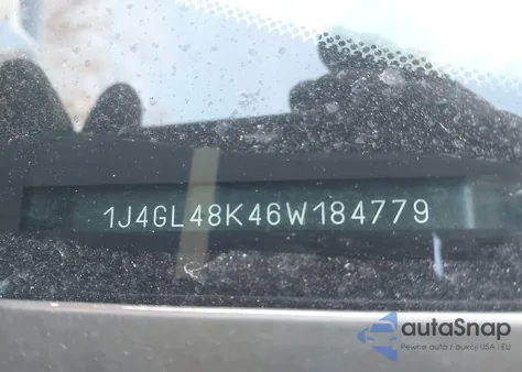 2006 Jeep Liberty Sport z USA, uszkodzony, nr VIN 1J4GL48K46W184779